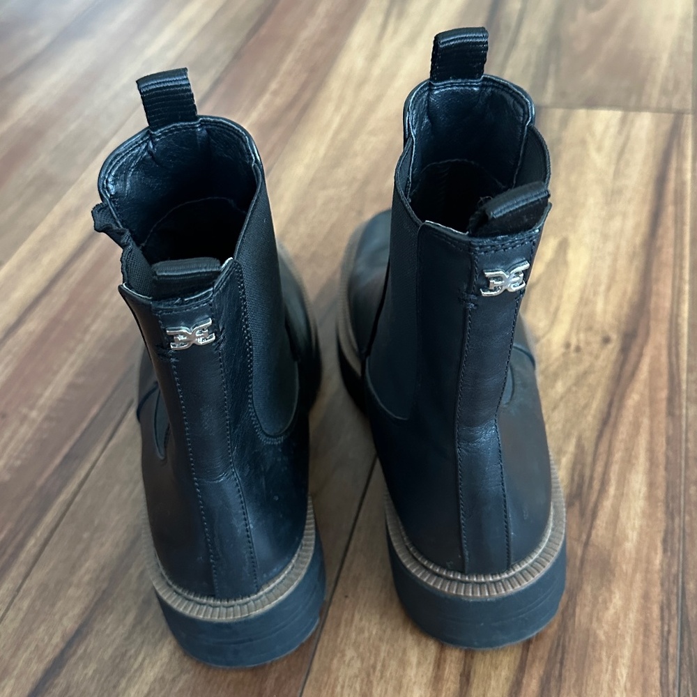 Sam Edelman Black Ankle Boots - Picture 6 of 12